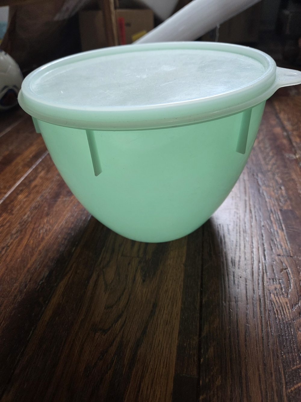Vintage Eagle SupersSeal Lettuce Keeper Jadeite Green